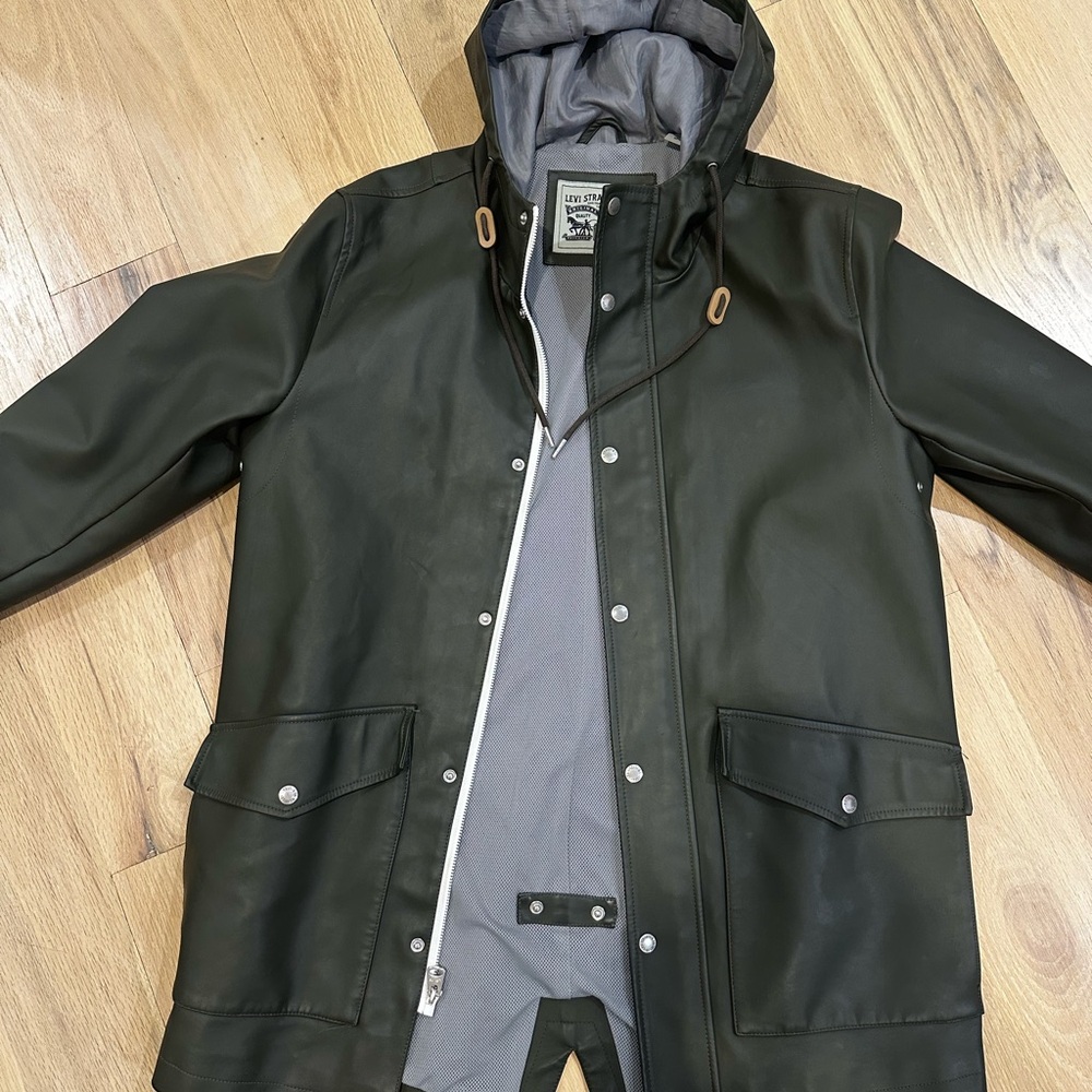 Levis Hooded Rain Jacket
